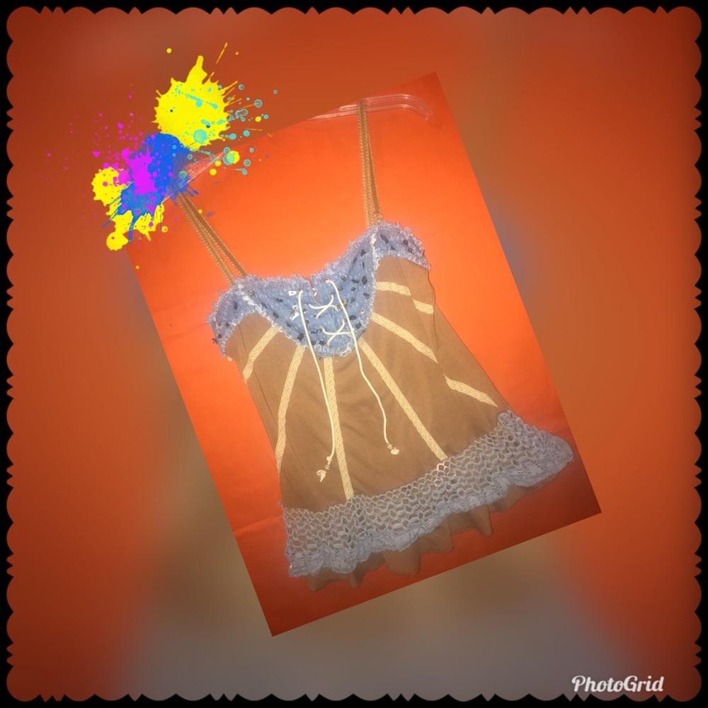 Ceres “L” Lace Up Tank